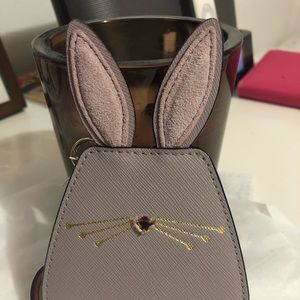 Brand New Kate Spade Bunny Keychain